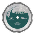 10-Inch 80 Tooth TCG Aluminum and Non-Ferrous Metal Saw Blade with 5/8-Inch Arbor
